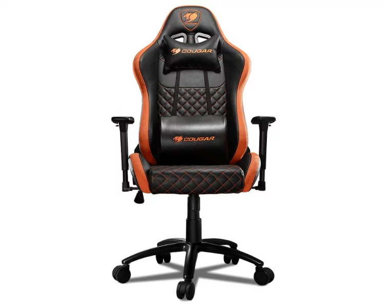 Кресло геймерское COUGAR RAMPART Black-Orange_1