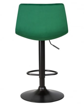 Стул барный DOBRIN TAILOR BLACK (зеленый велюр (MJ9-88)) 2 шт_5