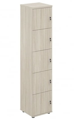Локер 5 ячеек Sigma SG.818.OL.OL Дуб светлый_0