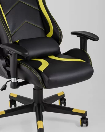 Игровое кресло TopChairs Cayenne Желтое_7