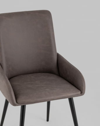 Стул Мюнхен искусственная замша Коричневый_2