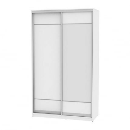 Шкаф-купе Б-220х135х60-2(Белый-Д7Д8) / B-220х135х60-2(Белый-D7D8)_0