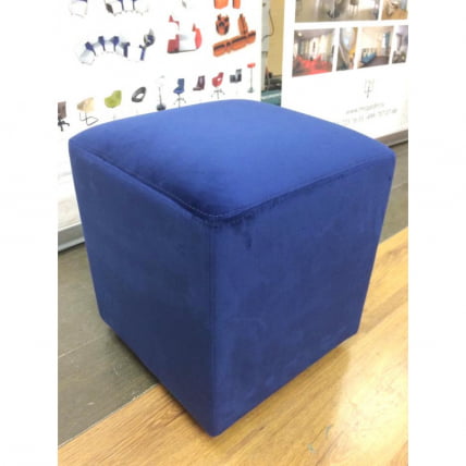 Пуф Лори квадратный синий_1