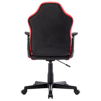 Кресло компьютерное BRABIX Shark GM-203 экокожа Черный-красный_5