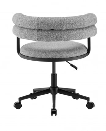 Стул офисный Ponty серый черные ножки_2