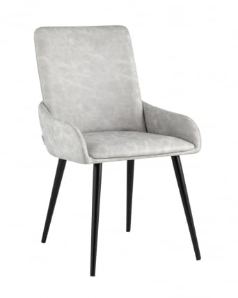 Стул Мюнхен искусственная замша Светло-серый_0