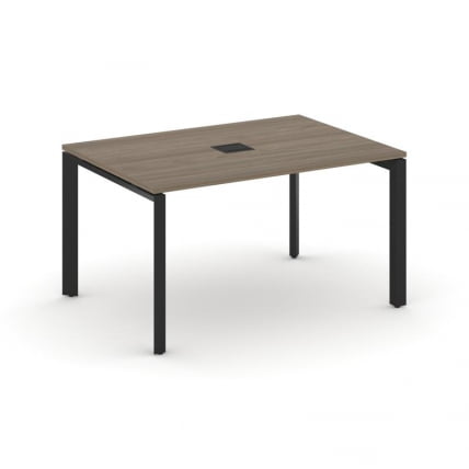 Стол переговорный Стайл Проджект СН-59П.СПРГ-003 Вяз Благородный/Металл Черный 1380*980*750 / SN-59P.SPRG-003_0