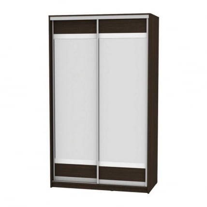 Шкаф-купе B-220х135х60-2(Венге-D10D10)_0