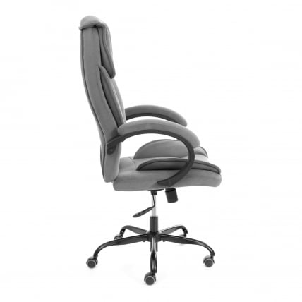 Кресло руководителя OREON metalBL велюр, серый, 29_1