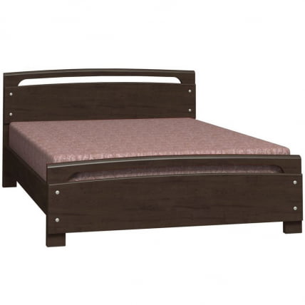 Кровать из массива Камелия-2 200х160 Дуб коньяк_0