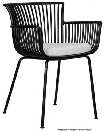 Стул обеденный DOBRIN ROSS (черный (B-03) без подушки) 4 шт_8