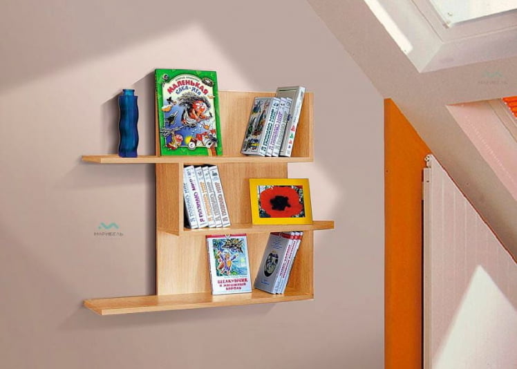Полка для книг - 3 (Бук)_0