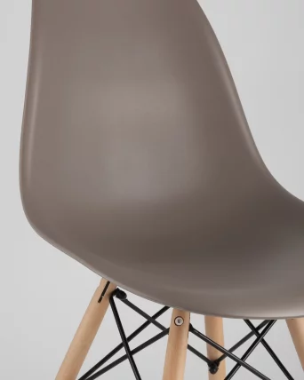 Стул Eames DSW 4 шт. Темно-серый_7