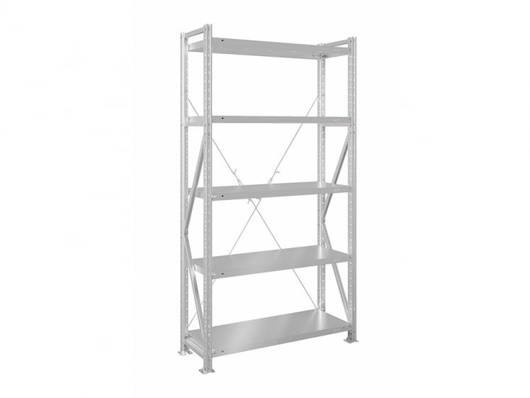 Стеллаж МС У 2000кс1200кс400/5 / MS U 2000x1200x400/5_0