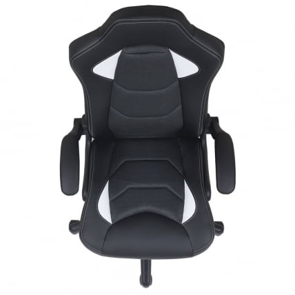 Кресло компьютерное BRABIX Skill GM-005 Черное/белое_13