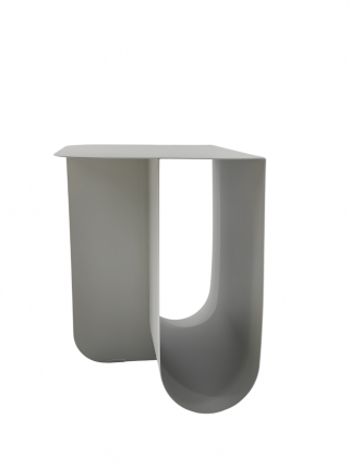 Журнальный столик Laure металл светло-серый_2