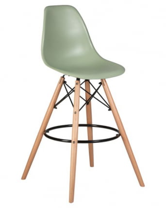 Стул барный DOBRIN DSW BAR (ножки светлый бук, цвет мятный (NX-G-09)) 2 шт_1