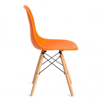 Стул CINDY (EAMES) (mod. 001) Оранжевый/orange_1