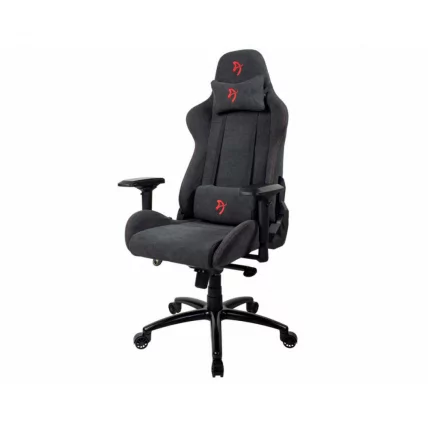 Геймерское кресло Arozzi Verona Signature Soft Fabric Черный-красный_1