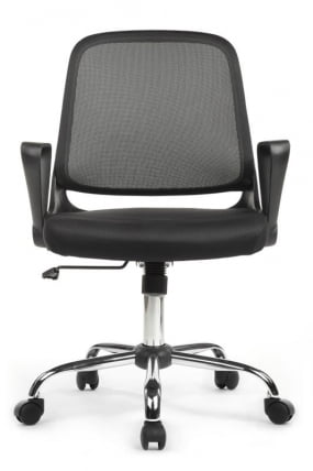 Кресло В-158 Черный Пластик/Черный / W-158_4