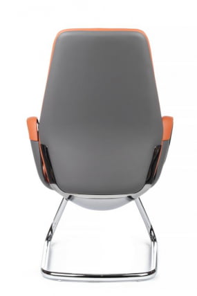 Кресло Napoli-SF YZPN-YR022 Оранжевый/Серый_3