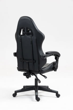 Кресло спортивное ТопЧаирс Коммандер черно-серый / TopChairs Commander_5