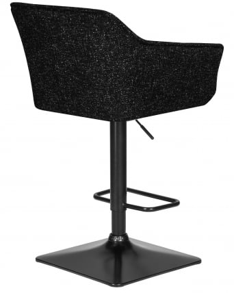 Стул барный DOBRIN RALF (черный твид (LEO18))_3
