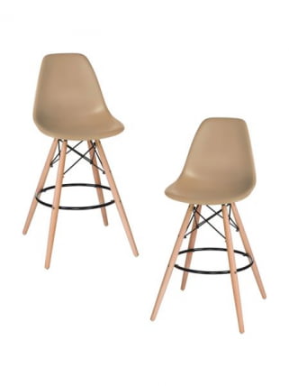 Стул барный DOBRIN DSW BAR (ножки светлый бук, цвет сиденья бежевый (GR-03)) 2 шт_0