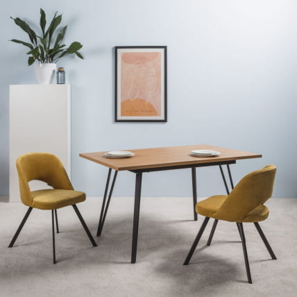 Стол раздвижной Диего 120-160 Галифакс Табак_БЕЛЫЙ_7