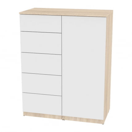 Комод Калисто(K29)1147х902х468PUSHtoOPEN(ДСС-Белый)_0