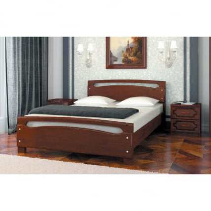 Кровать из массива Камелия-2 200х160 Орех_1