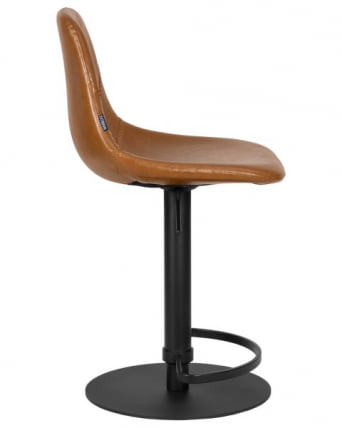 Стул барный ДОБРИН РОМЕ (коричневый винтажный ПУ (МС09)) 2 шт / DOBRIN ROME PU (MS09))_3