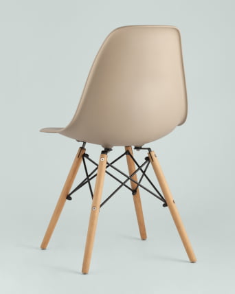 Стул Eames DSW 4 шт. Бежевый_4