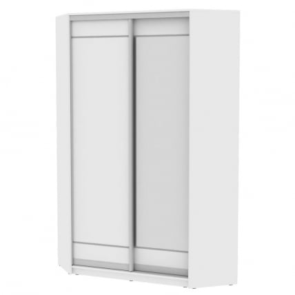 Шкаф-купе ЙА-230х1250-4(Белый-Д1Д2) / YA-230х1250-4(Белый-D1D2)_0