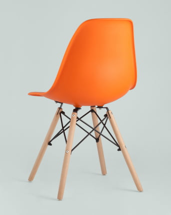 Стул Eames DSW 4 шт. Оранжевый_5