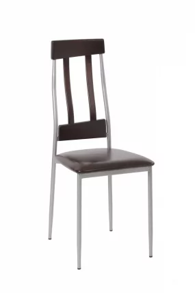 Стул СД 02 металлик-венге,сиденье винилкожа_0