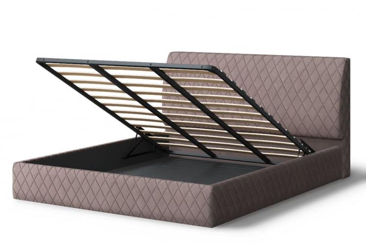 Кровать Хилтон, 2000x1600 мм, кофе_2