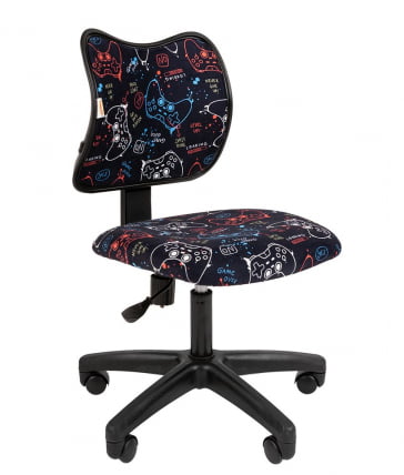 Детское кресло CХАИРМАН КИДС 102 Блаcк Гаме / CHAIRMAN KIDS Black Game_0