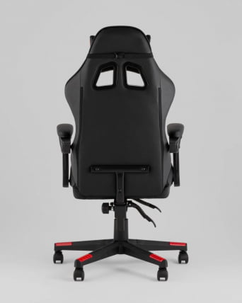 Кресло спортивное ТопЧаирс Коммандер черно-красный / TopChairs Commander_3