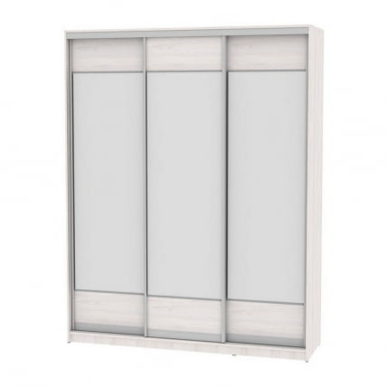 Шкаф-купе B-220х180х60-2(ЯАС-D8D8D8)_0