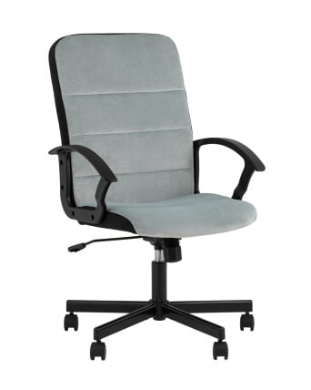 Компьютерное кресло TopChairs ST-TRACER Серо-голубой_0
