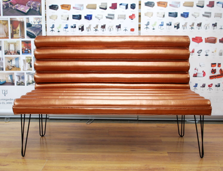 Диван двойной Гамбо оранж_2