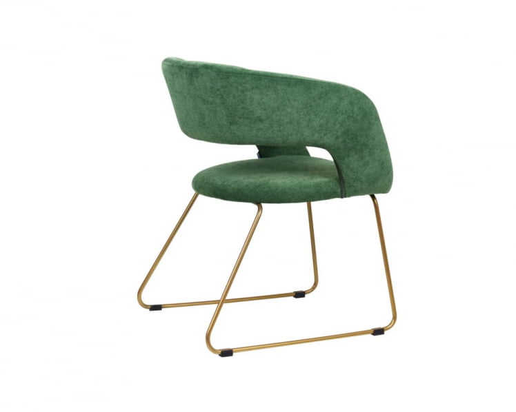 Кресло Hugs К зеленый/Линк золото_4