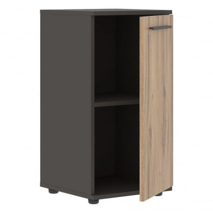 Шкаф колонка с глухой малой дверью EDIS ELCS 42.1 Дуб Денвер светлый Мокко Мокко_1