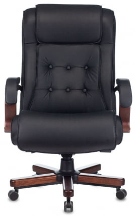 Кресло руководителя Бюрократ T-9926WALNUT/BLACK_1