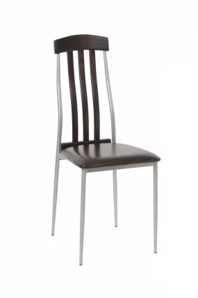 Стул СД 01 металлик-венге,сиденье винилкожа_0