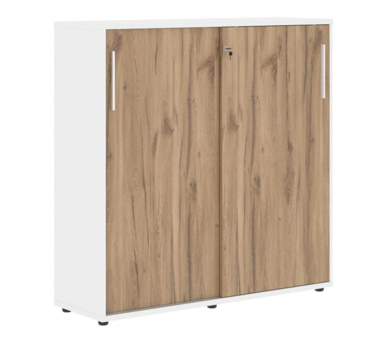 Шкаф с дверьми-купе EDIS EMC 1343 Дуб Денвер светлый Белый Белый_0