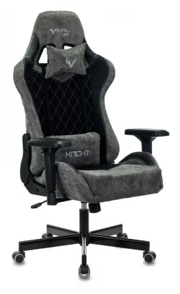 Кресло игровое Бюрократ VIKING 7 KNIGHT B FABRIC Черный_0