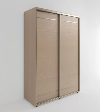 Шкаф-купе 2-х дверный Акцент-Лайт Д 1200х600 Дуб молочный_0