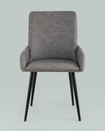 Стул Мюнхен искусственная замша Серый_2